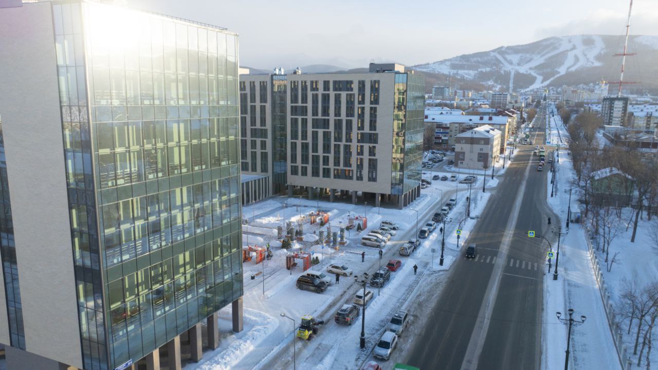 На Сахалине введен в эксплуатацию студенческий городок На Сахалине введен в эксплуатацию студенческий городок