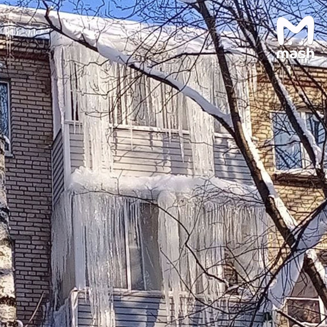 Настоящий ледниковый апокалипсис нагрянул в Подмосковье Настоящий ледниковый апокалипсис нагрянул в Подмосковье