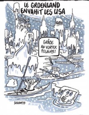 Владимир Корнилов: Французский еженедельник «Шарли Эбдо» объяснил природу снежной бури, обрушившейся на Америку