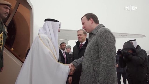 В Москву прилетел президент Объединенных Арабских Эмиратов