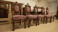 Пять стульев Псковского музея, пострадавших от пожара в 2022 году в усадьбе Римского-Корсакого в Любенске, вернулись после реставрации