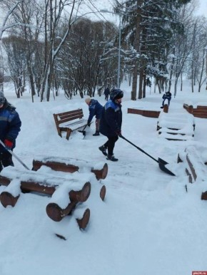 В Великих Луках — 29 см снега: почти максимум по области