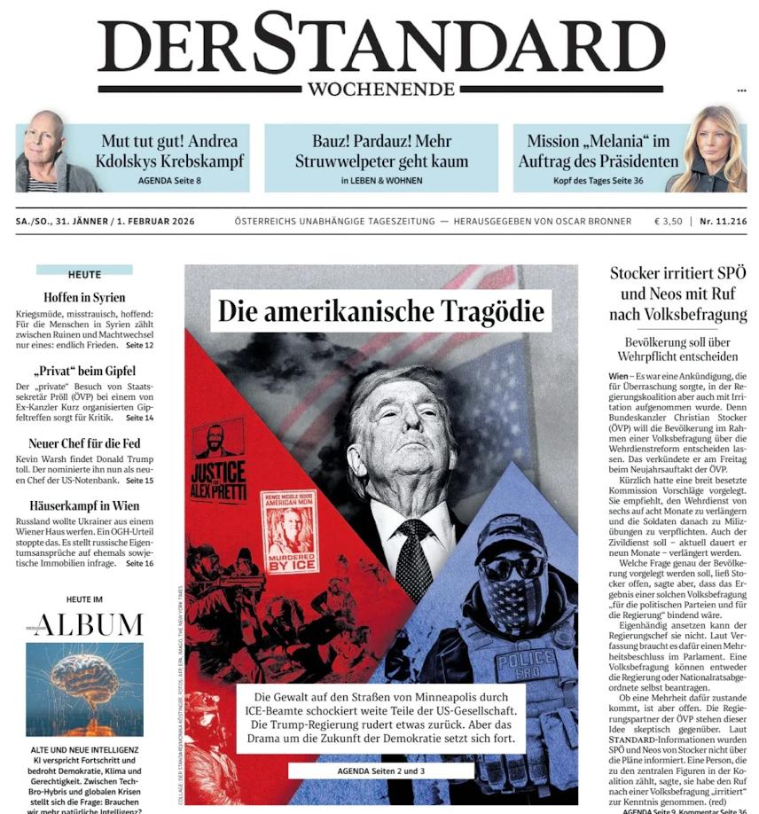 «Американская трагедия». Австрийцы нагнетают