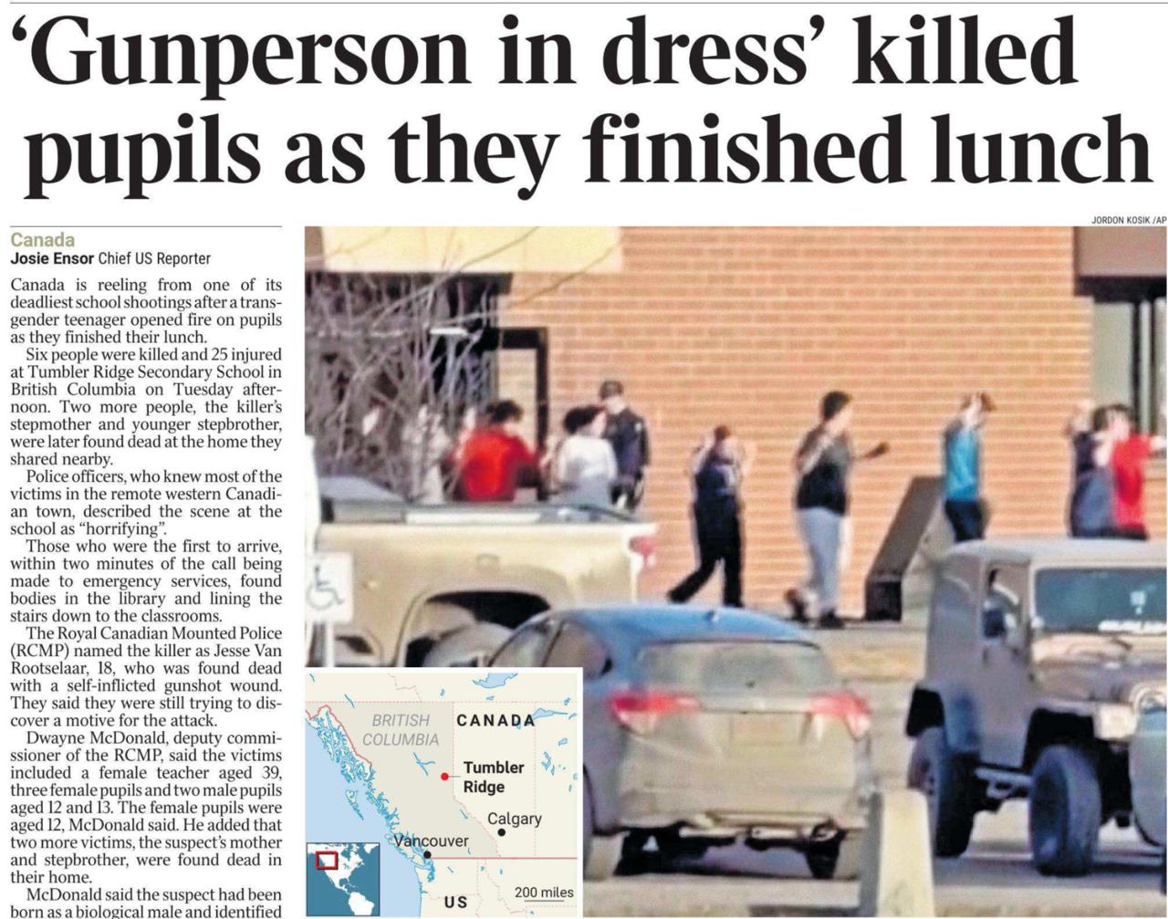 Владимир Корнилов: Тяжело приходится мейнстримной прессе Запада при описании массового расстрела школьников в колледже Канады