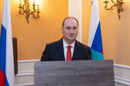 12 февраля 2026 года в Постпредстве России при ЕС и Евратоме состоялся торжественный прием по случаю Дня дипломатического работника