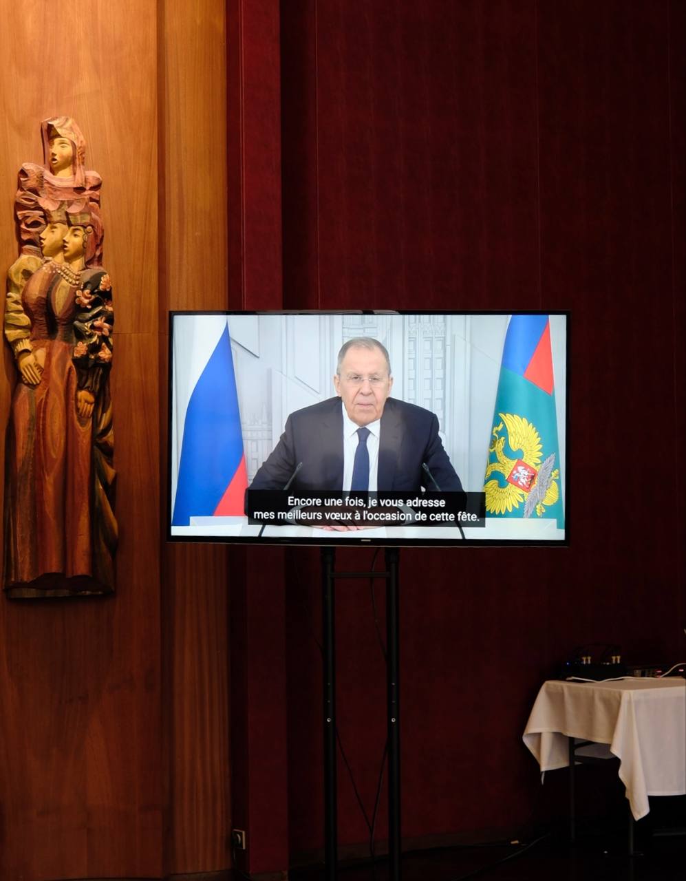 10 февраля 2026 года Посольство России во Франции организовало торжественный прием по случаю Дня дипломатического работника 10 февраля 2026 года Посольство России во Франции организовало торжественный прием по случаю Дня дипломатического работника