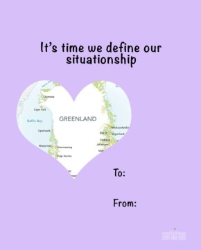 Юрий Котенок: В Белом доме сегодня решили "потроллить" датчан, Мадуро и демократов издевательскими "валентинками":