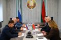 Делегация Посольства России во главе с советником-посланником Владимиром Ваньке посетила с рабочим визитом Могилёв