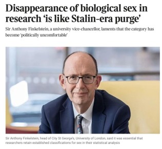 Владимир Корнилов: The Times бьет в колокола: «Исчезновение биологического пола в исследованиях - это как сталинские чистки»
