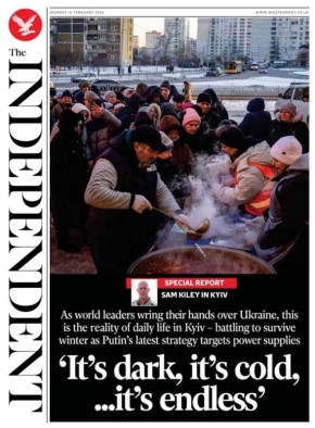 Владимир Корнилов: Вчерашняя The Independent приводит репортаж из Киева: «Темно, холодно… нет конца»