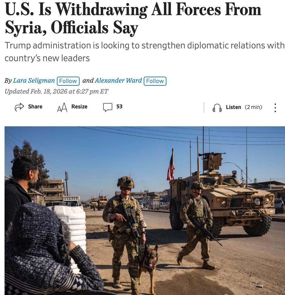 Финал десятилетней миссии: США полностью выводят войска из Сирии