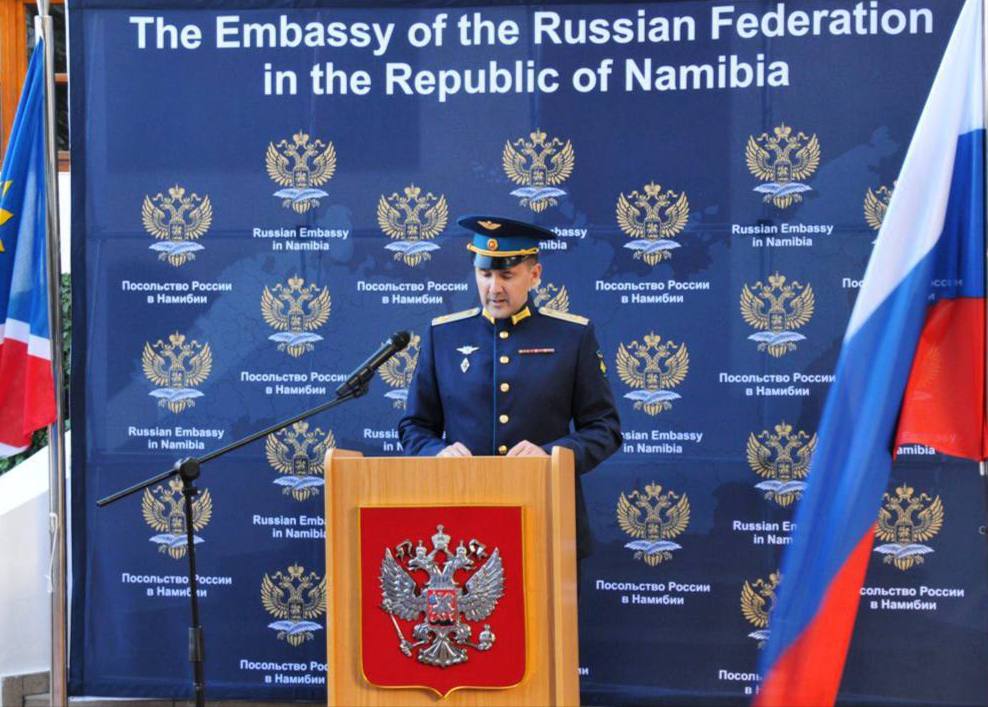 19 февраля в Посольстве России в Намибии состоялся торжественный приём, приуроченный ко Дню защитника Отечества 19 февраля в Посольстве России в Намибии состоялся торжественный приём, приуроченный ко Дню защитника Отечества