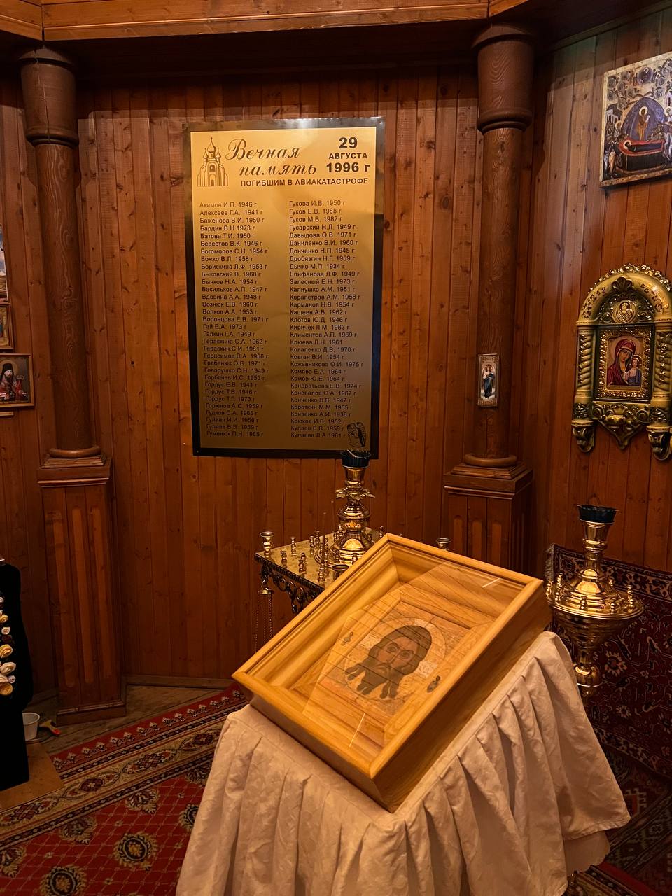 21 февраля в часовне в честь Образа Спаса Нерукотворного в поселке Баренцбург (архипелаг Шпицберген) была совершена заупокойная лития по погибшим в авиакатастрофе 1996 года 21 февраля в часовне в честь Образа Спаса Нерукотворного в поселке Баренцбург (архипелаг Шпицберген) была совершена заупокойная лития по погибшим в авиакатастрофе 1996 года