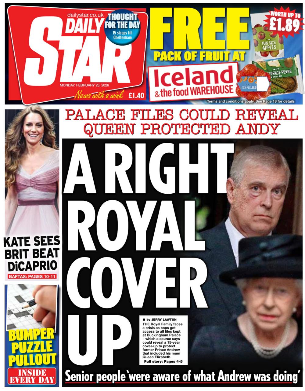 Владимир Корнилов: Хоть какая-то британская газета наконец-то задалась вопросом о роли Елизаветы и королевского двора в сокрытии преступлений принца-извращенца Эндрю