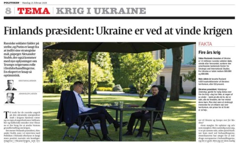 Владимир Корнилов: Потрясающие циники! Президент Финляндии Александр Стубб в интервью датской газете Politiken радостно объявил: «Украина побеждает!» В подтверждение он привел тот факт, что за весь прошлый год Россия заняла...