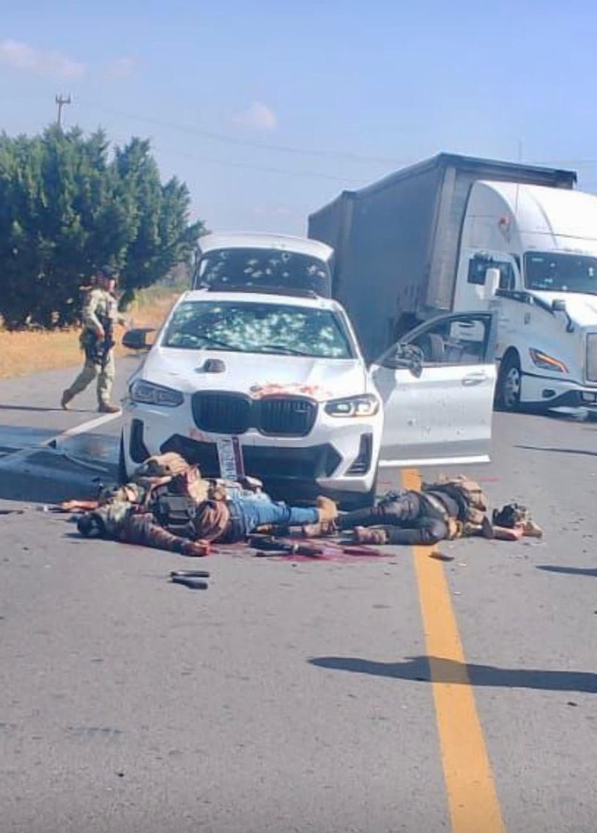 Cреди погибших в результате операции по ликвидации Эль Менчо — предположительно 26 человек: неизвестная беременная женщина, 17 сотрудников правоохранительных органов, восемь боевиков