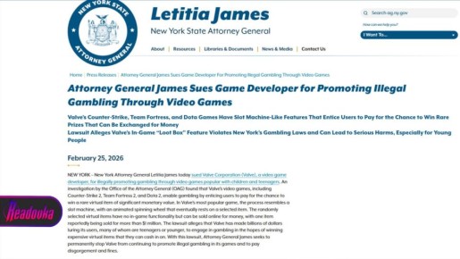 �������� Valve Corporation (��������� Counter-Strike 2 � Dota 2) �������� � ��������������� �������� ���