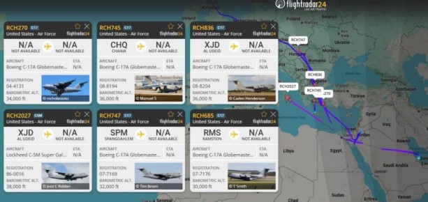 США наращивают военное присутствие у границ Ирана