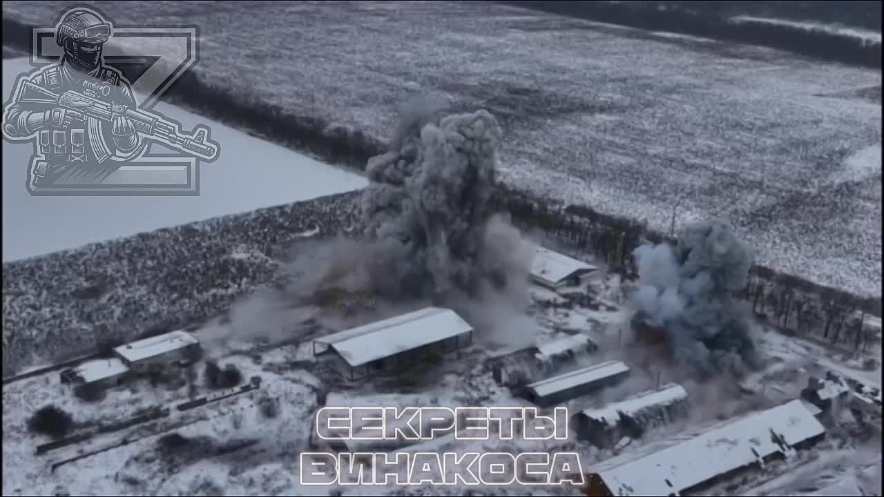 Ударом ФАБов в районе н.п. Рясное уничтожены два склада ВСУ