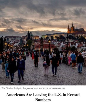 Впервые с 1930-х из США уезжает больше людей, чем приезжает