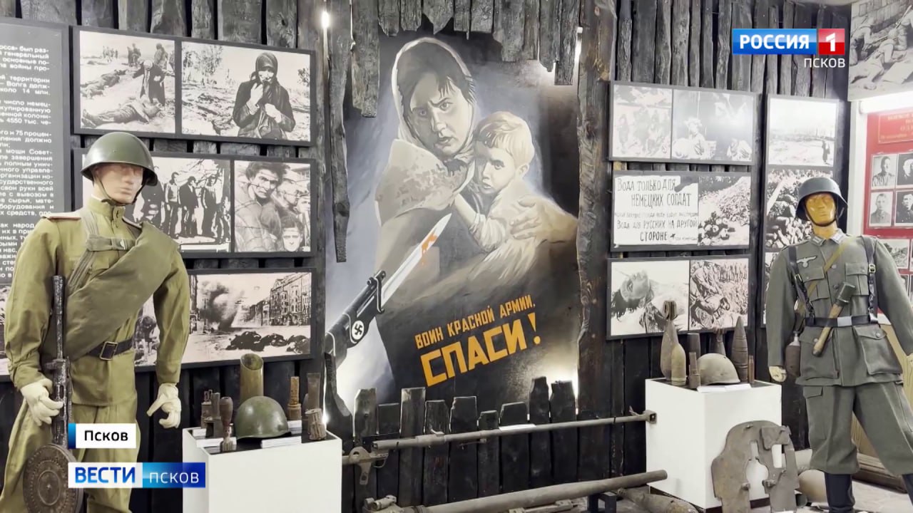 Студенты псковских техникумов и колледжей почтили память героев 6-й роты