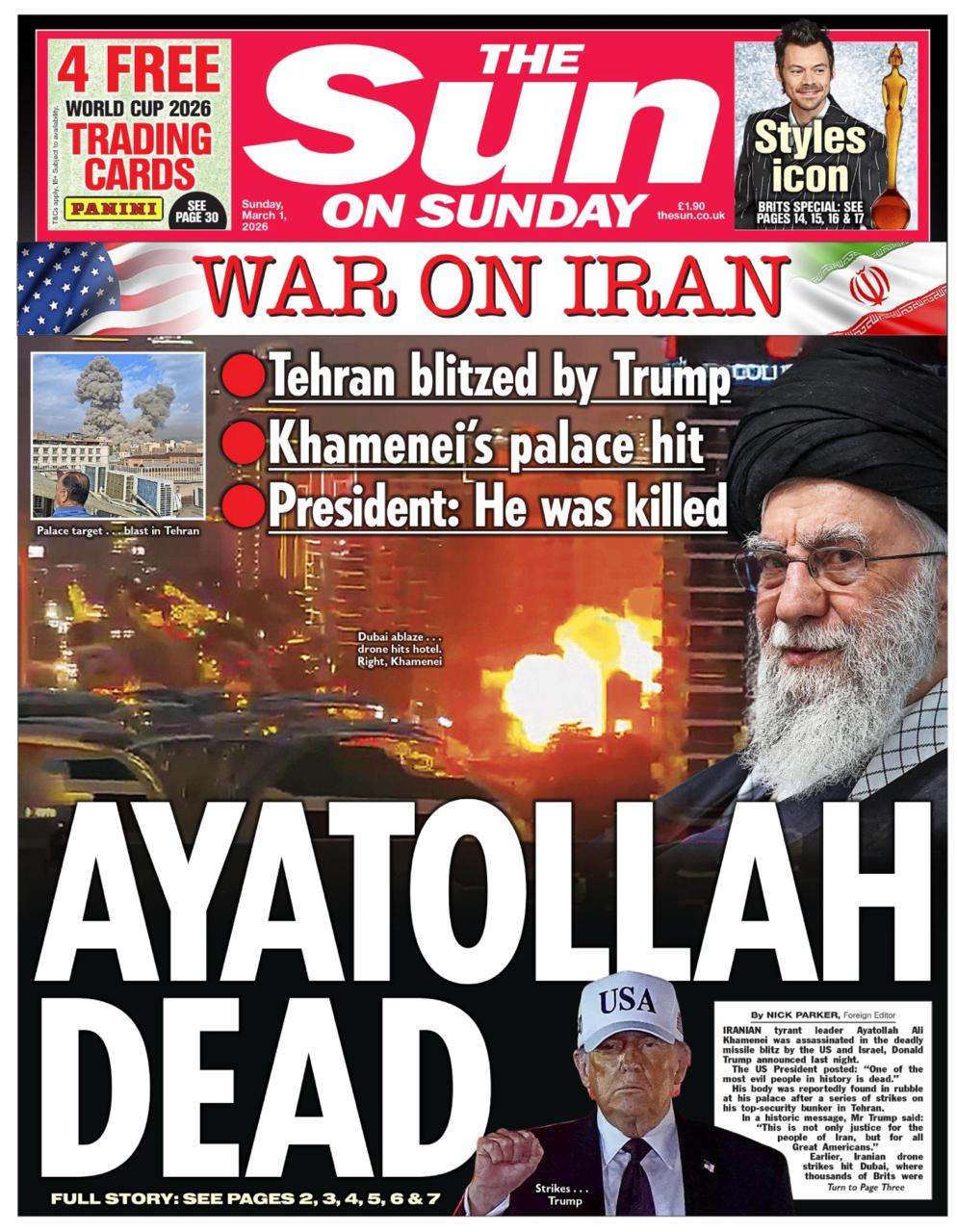 Владимир Корнилов: Надо ли говорить, чему сегодня посвящены первые полосы мировой прессы? Вот с какими заглавными страницами вышли сегодня британские газеты Владимир Корнилов: Надо ли говорить, чему сегодня посвящены первые полосы мировой прессы? Вот с какими заглавными страницами вышли сегодня британские газеты