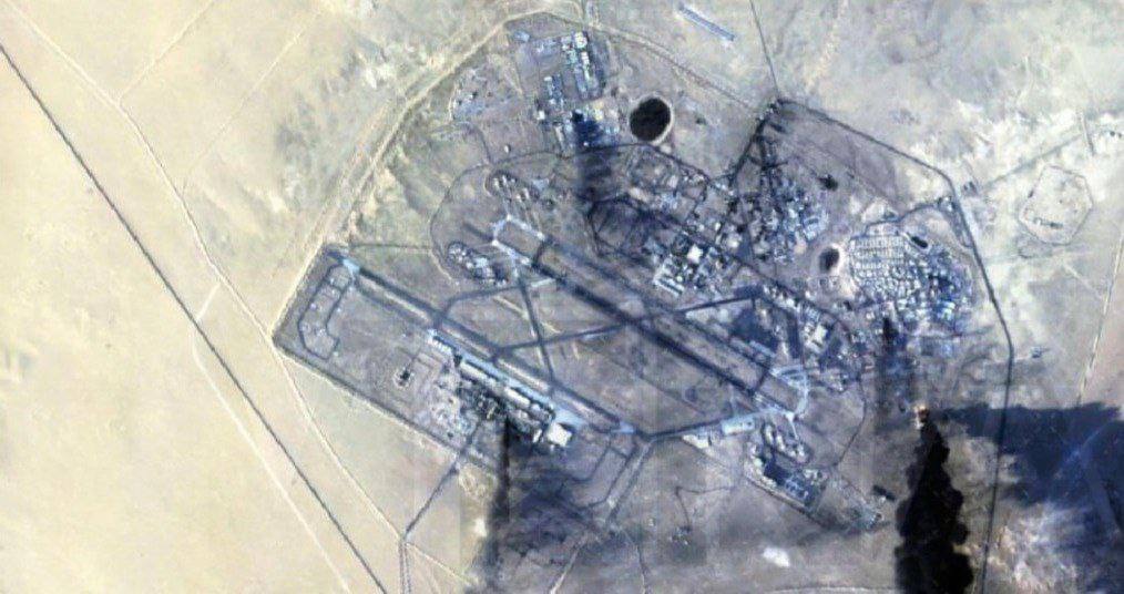 Сергей Мардан: Спутниковый снимок американской базы в Кувейте после иранской атаки