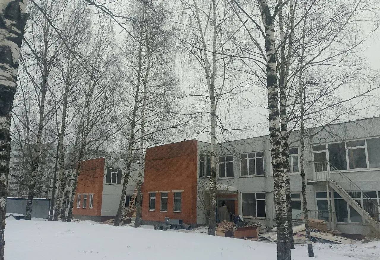 Капитальный ремонт старого здания Псковской инженерно-лингвистической гимназии продолжается, сообщил глава города Борис Елкин