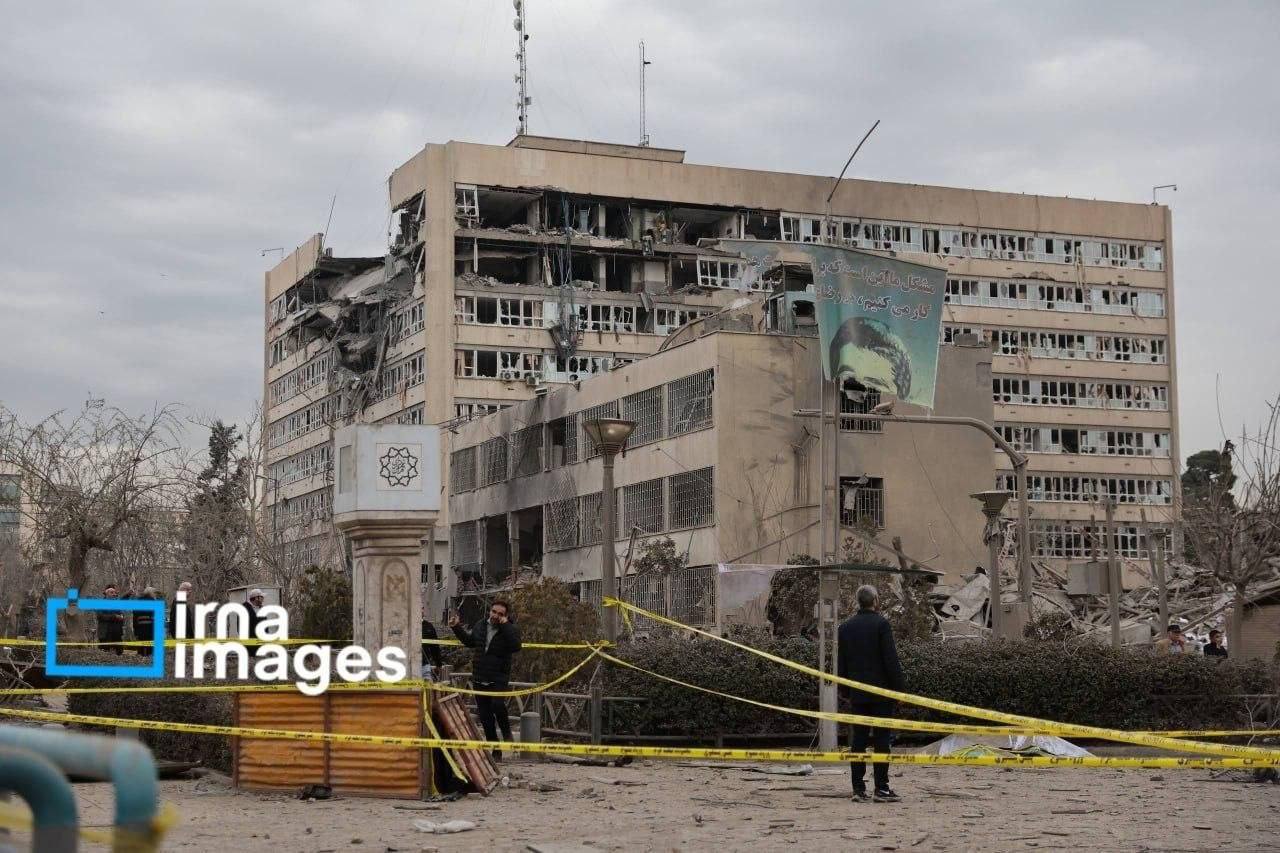 Рзарушения в центре Тегерана Рзарушения в центре Тегерана