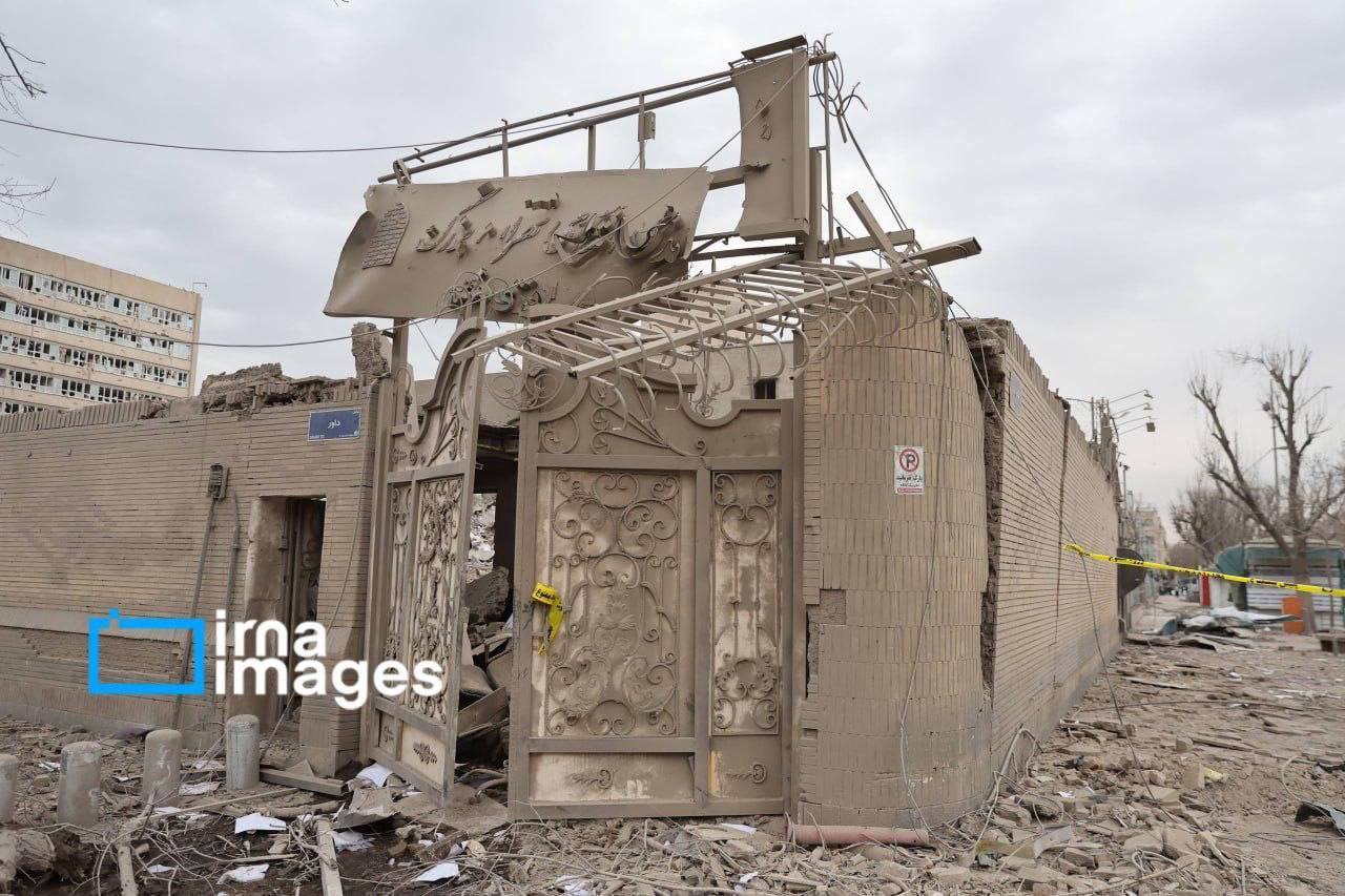 Рзарушения в центре Тегерана Рзарушения в центре Тегерана