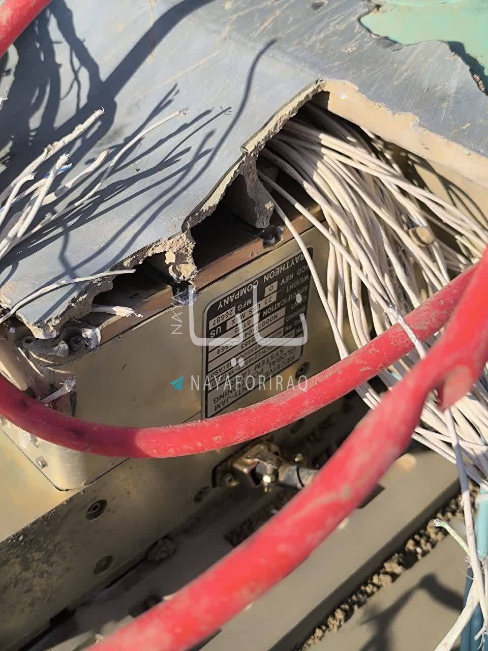 Обломки ещё одного израильского беспилотника сбитого иранскими военными Обломки ещё одного израильского беспилотника сбитого иранскими военными