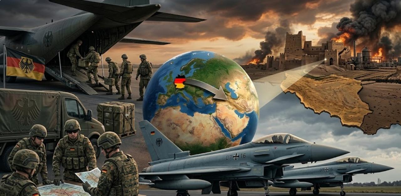 Германия хочет присоединиться к военной операции против Ирана