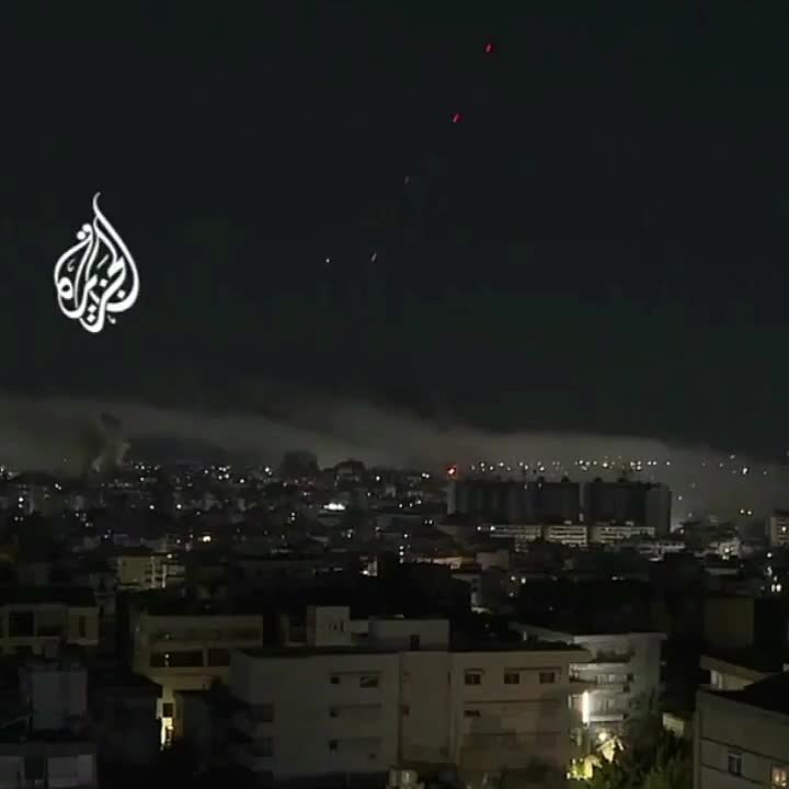 Al Jazeera продемонстрировал кадры атаки Хезболла на Хайфу