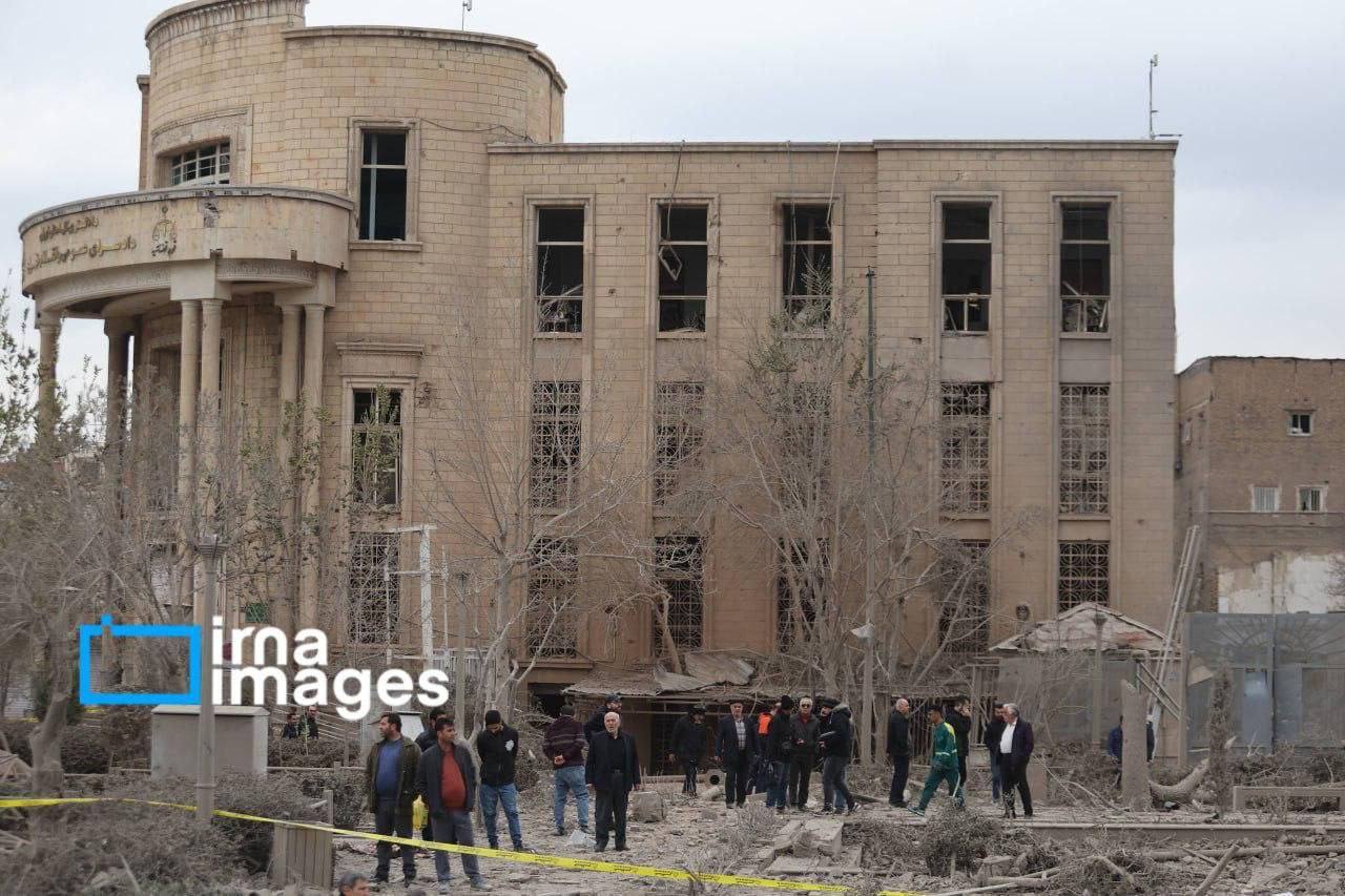 Рзарушения в центре Тегерана