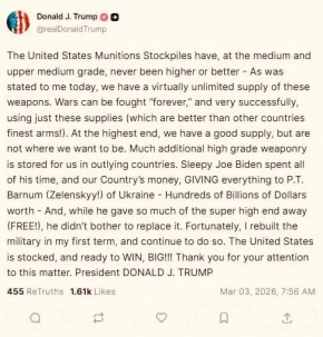 Трамп заявил, что США могут вести войны «вечно»