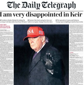 Владимир Корнилов: Трамп в интервью The Daily Telegraph заявил, что он «очень разочарован в Кире»