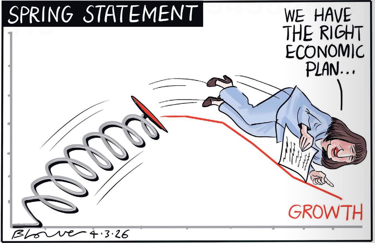 «У нас правильный экономический план…» The Daily Telegraph тоже веселится над вчерашним экономическим посланием канцлера Британии Рейчел Ривз (собственно, как и вся консервативная пресса Британии)