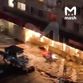 Один из сбитых всушных БПЛА упал рядом с магазином "Магнит" в Волгограде