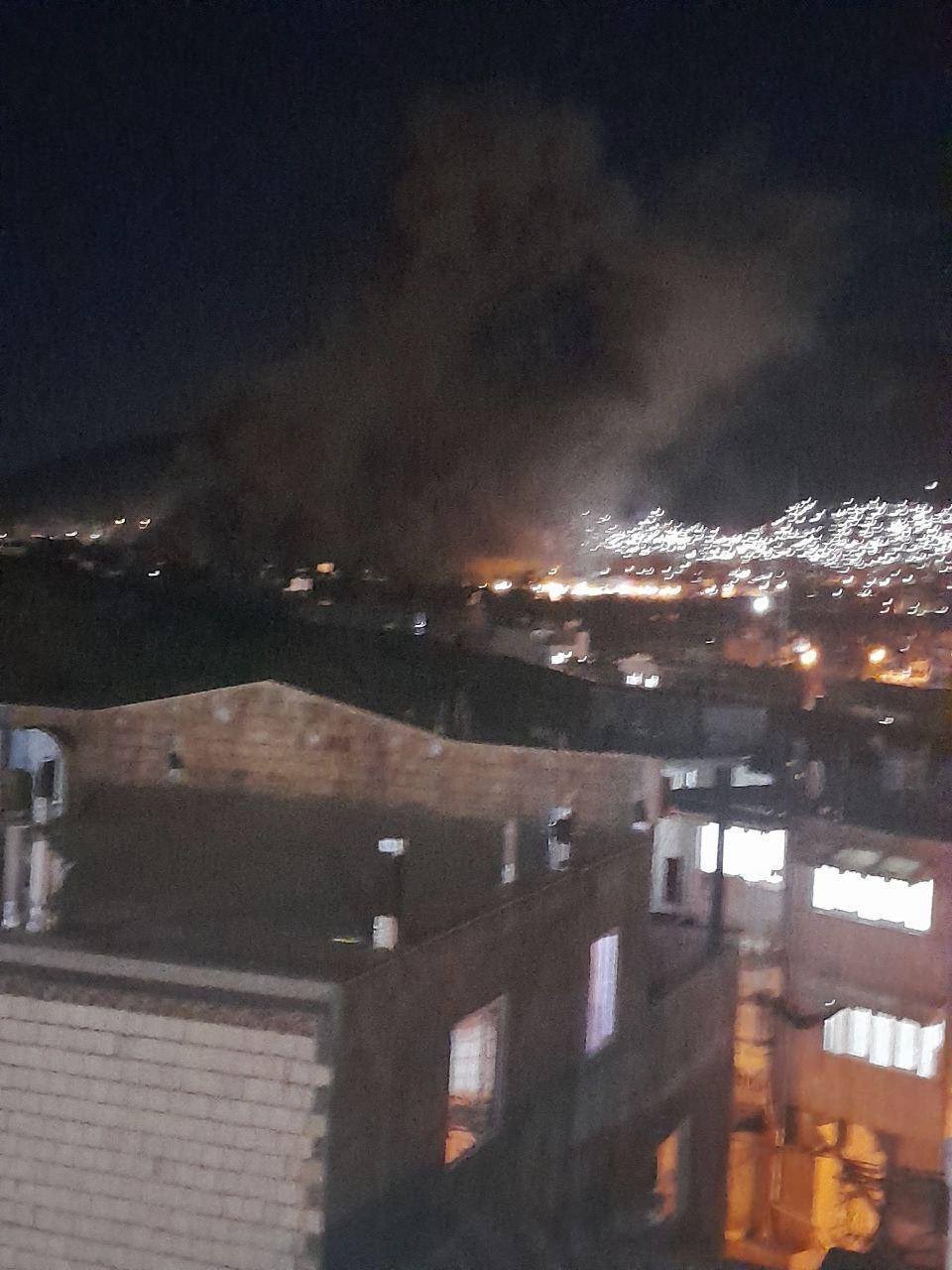 Удары на западе Ирана Удары на западе Ирана