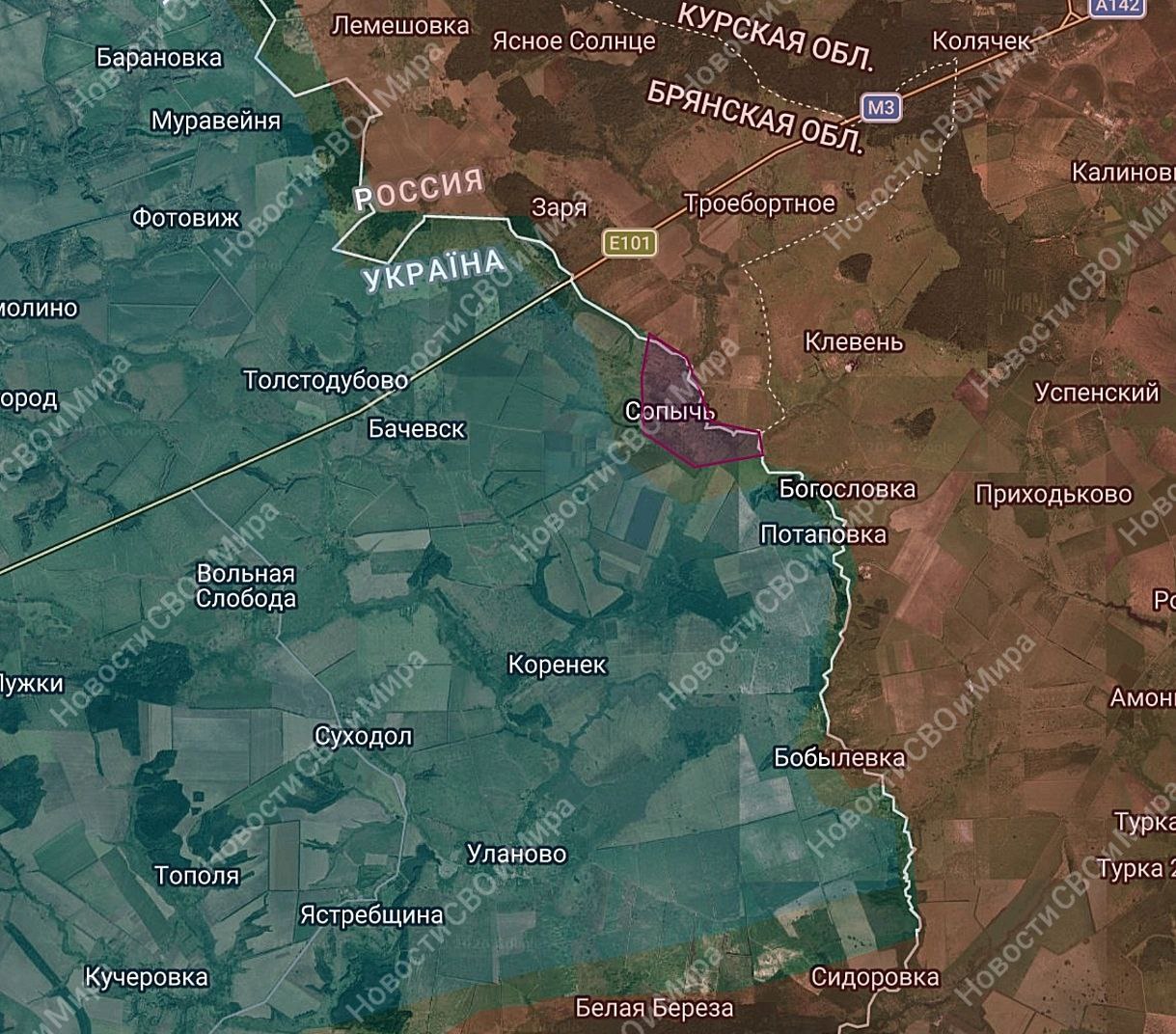 1-2. Сумская область. Расширение буферной зоны 1-2. Сумская область. Расширение буферной зоны