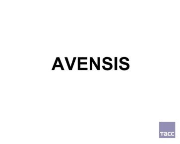 Toyota, ������� �� ������, ���������������� � �� �������� ���� Avensis, ������� ������������� ����