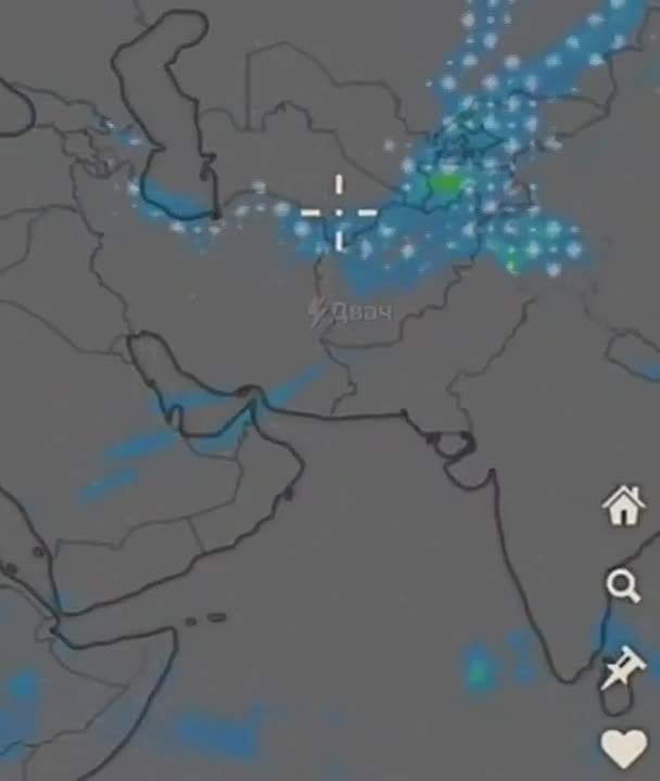 Токсичное облако из Ирана движется в сторону Центральной Азии и Китая