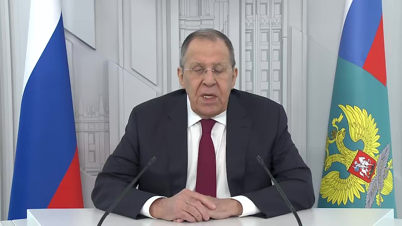 Видеообращение С.В.Лаврова к участникам Московской конференции по нераспространению (16 марта 2026 года)