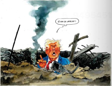 «Чтобы научить их!» Датская газета Politiken полагает, что ситуация с войной в Иране выглядит так